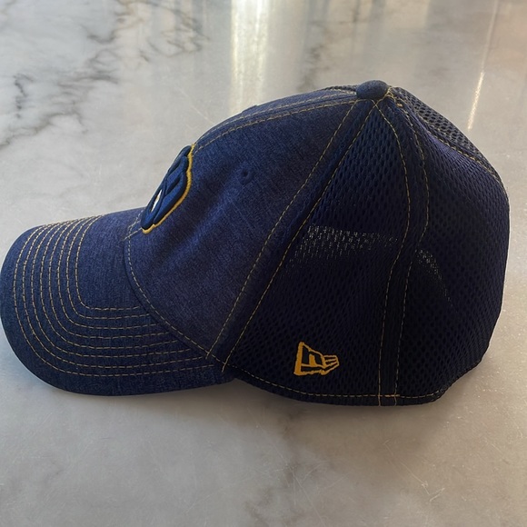 New Era 39 Thirty Baseball ⚾️ Milwaukee Brewers Hat Medium/Large Size - Picture 3 of 7
